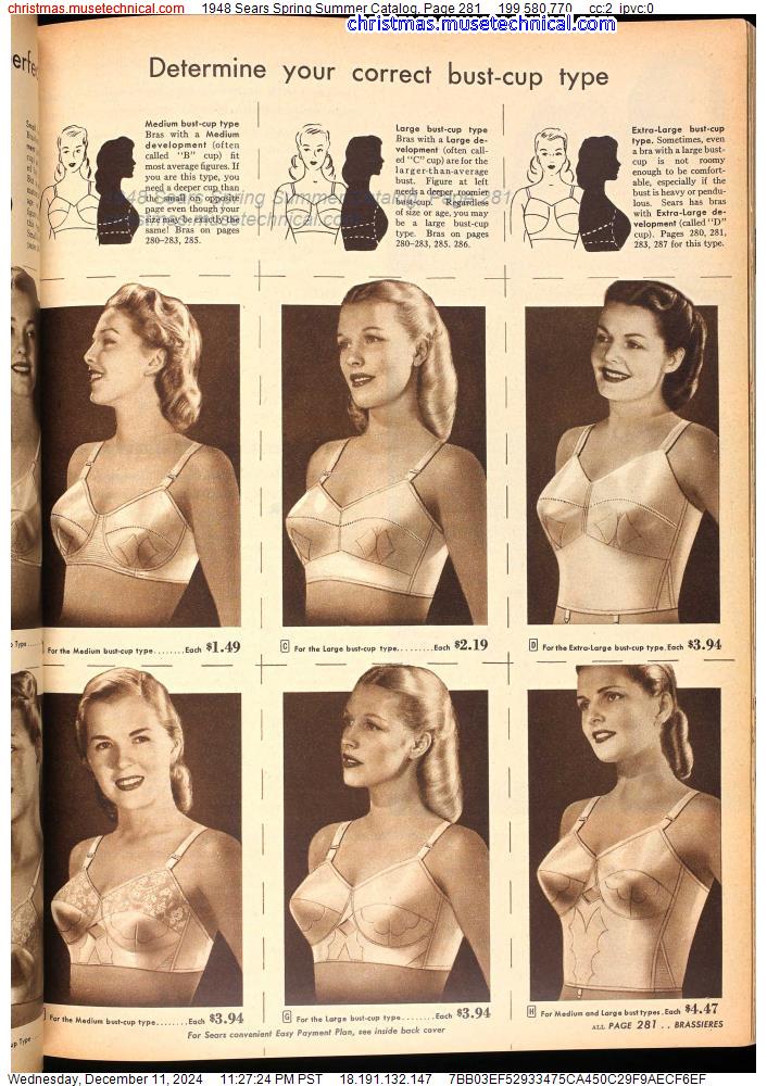 1948 Sears Spring Summer Catalog, Page 281