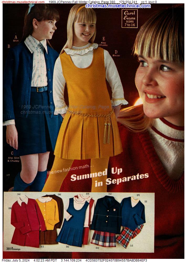 1969 JCPenney Fall Winter Catalog, Page 380