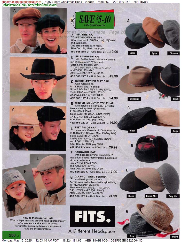 1997 Sears Christmas Book (Canada), Page 262