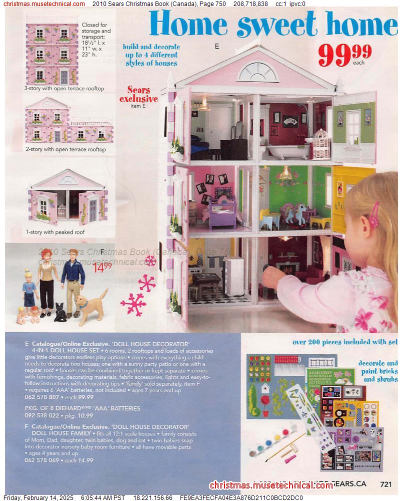 2010 Sears Christmas Book (Canada), Page 750