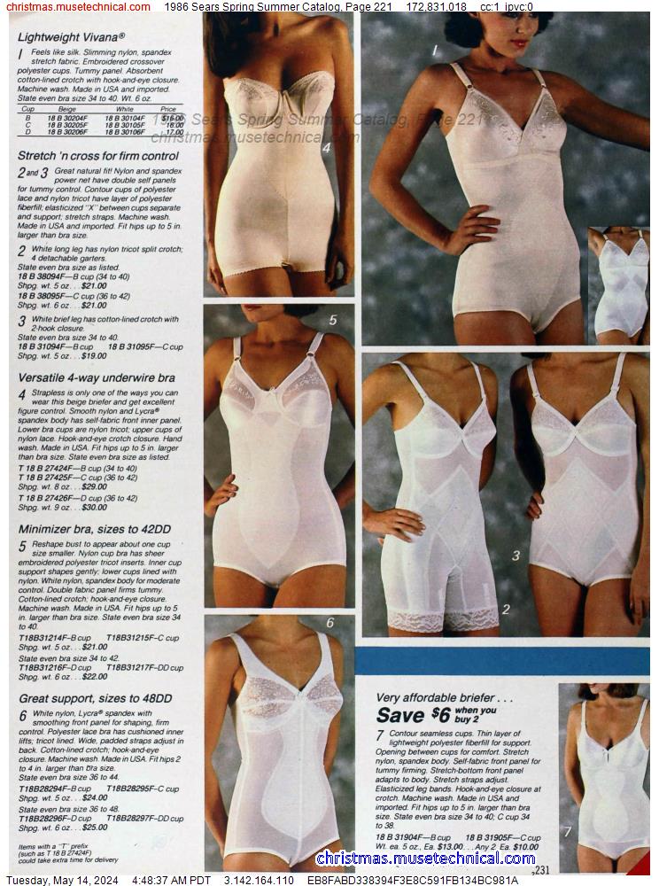1986 Sears Spring Summer Catalog, Page 221