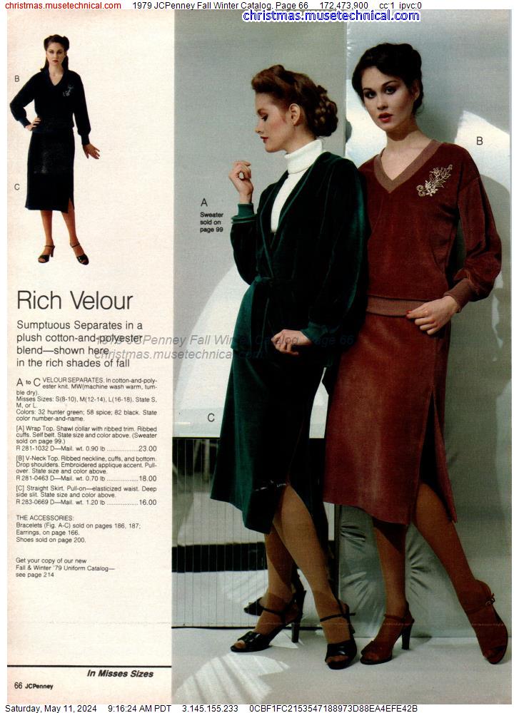 1979 JCPenney Fall Winter Catalog, Page 66