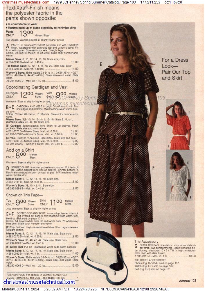 1979 JCPenney Spring Summer Catalog, Page 103