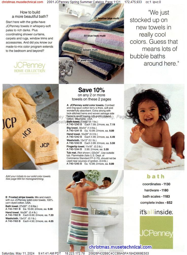 2001 JCPenney Spring Summer Catalog, Page 1131
