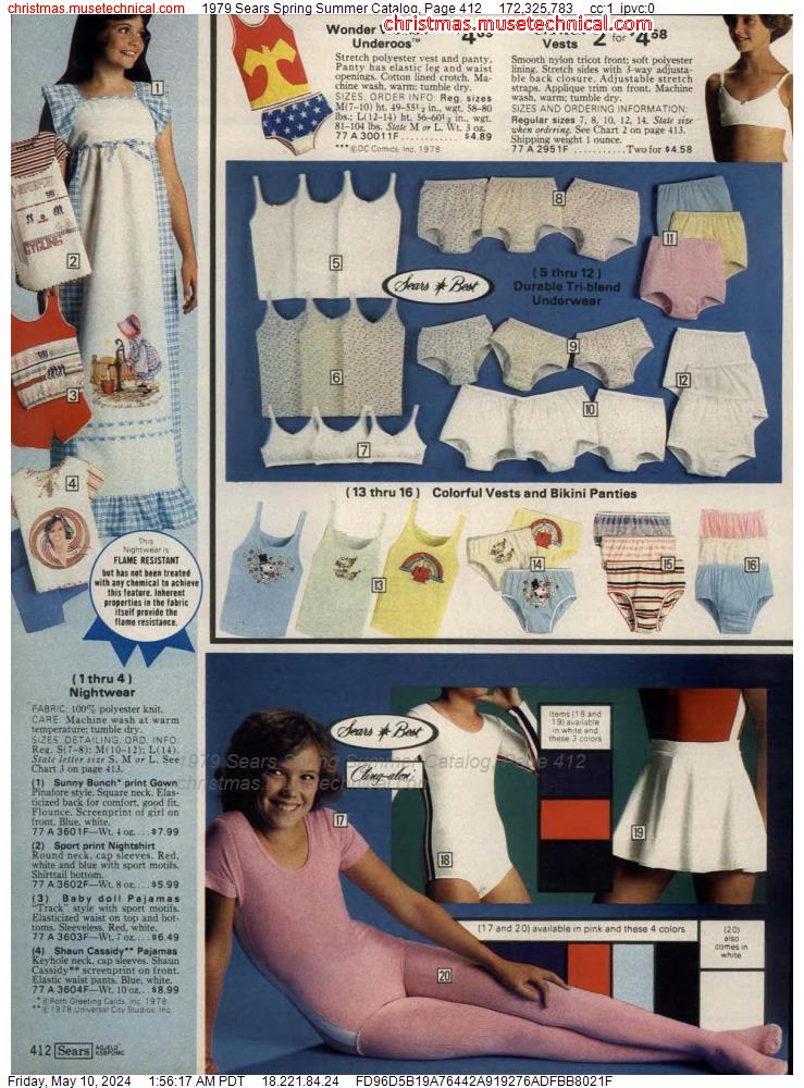1979 Sears Spring Summer Catalog, Page 412