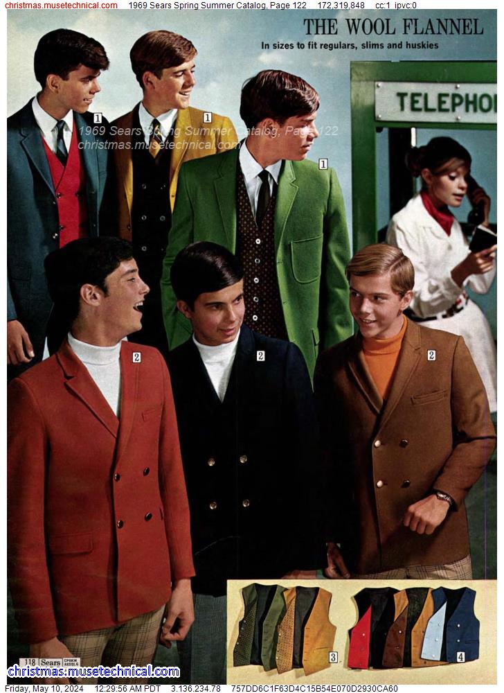 1969 Sears Spring Summer Catalog, Page 122