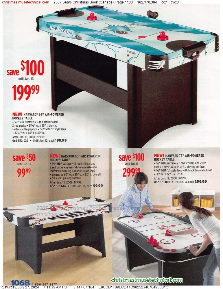 2007 Sears Christmas Book (Canada), Page 1100