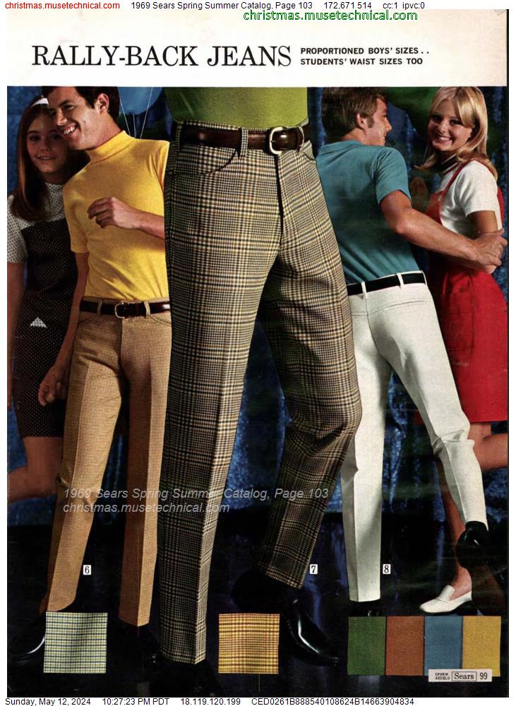 1969 Sears Spring Summer Catalog, Page 103