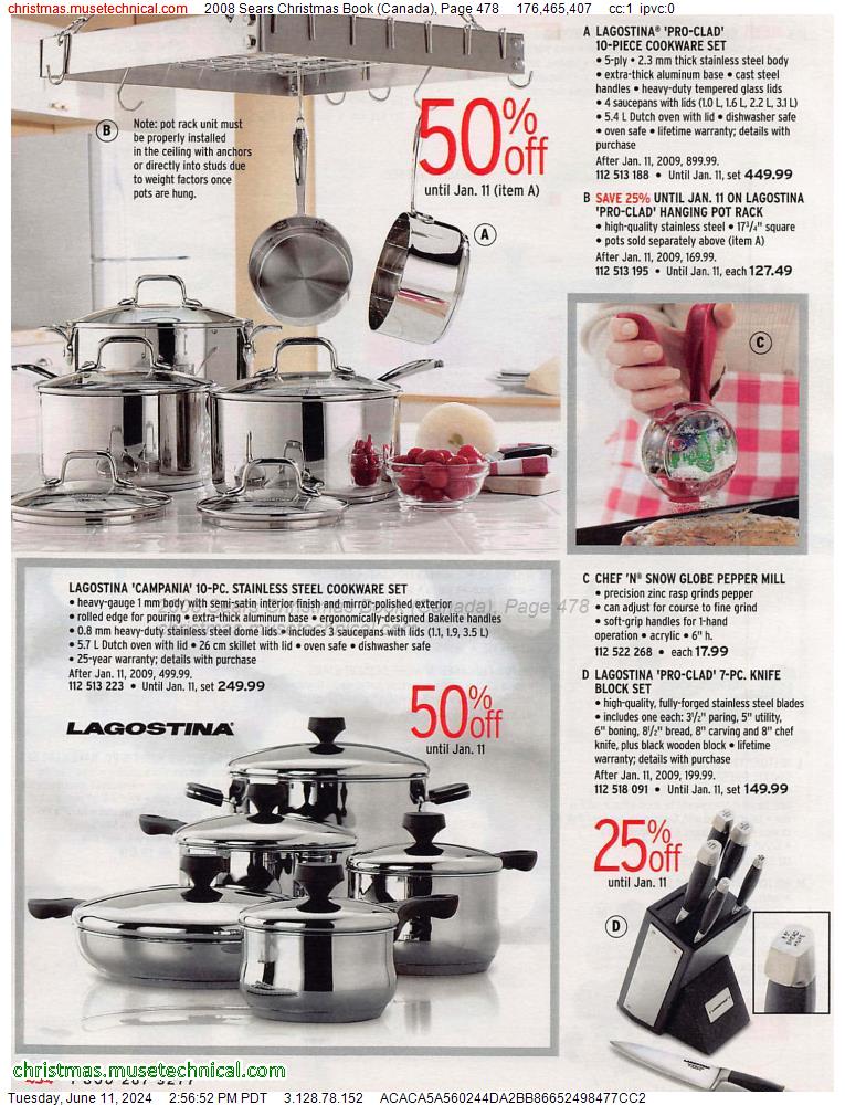 2008 Sears Christmas Book (Canada), Page 478