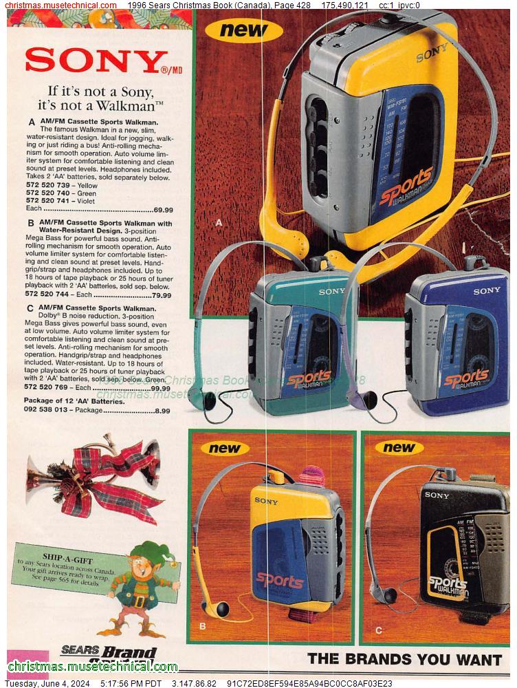 1996 Sears Christmas Book (Canada), Page 428