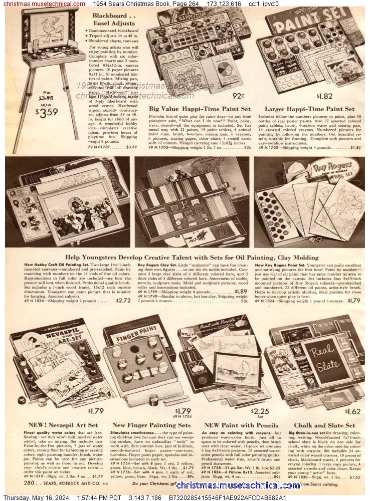 1954 Sears Christmas Book, Page 264