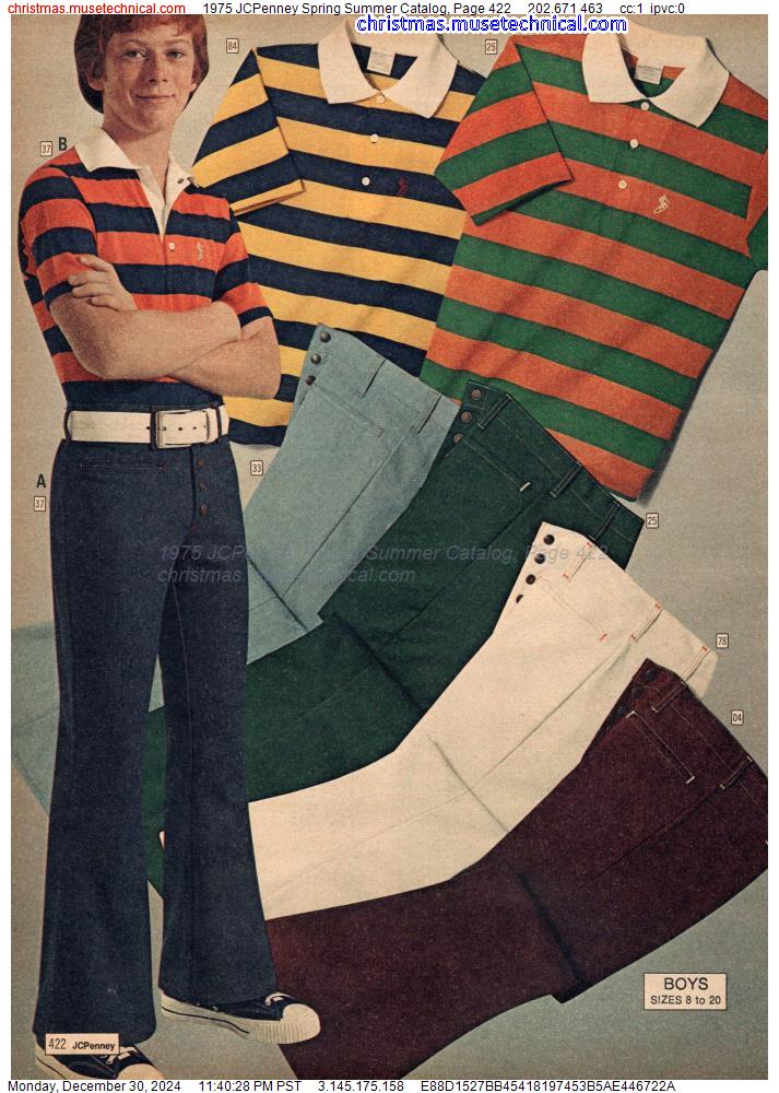 1975 JCPenney Spring Summer Catalog, Page 422