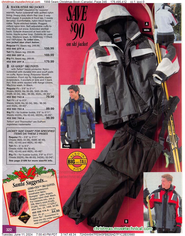 1998 Sears Christmas Book (Canada), Page 346