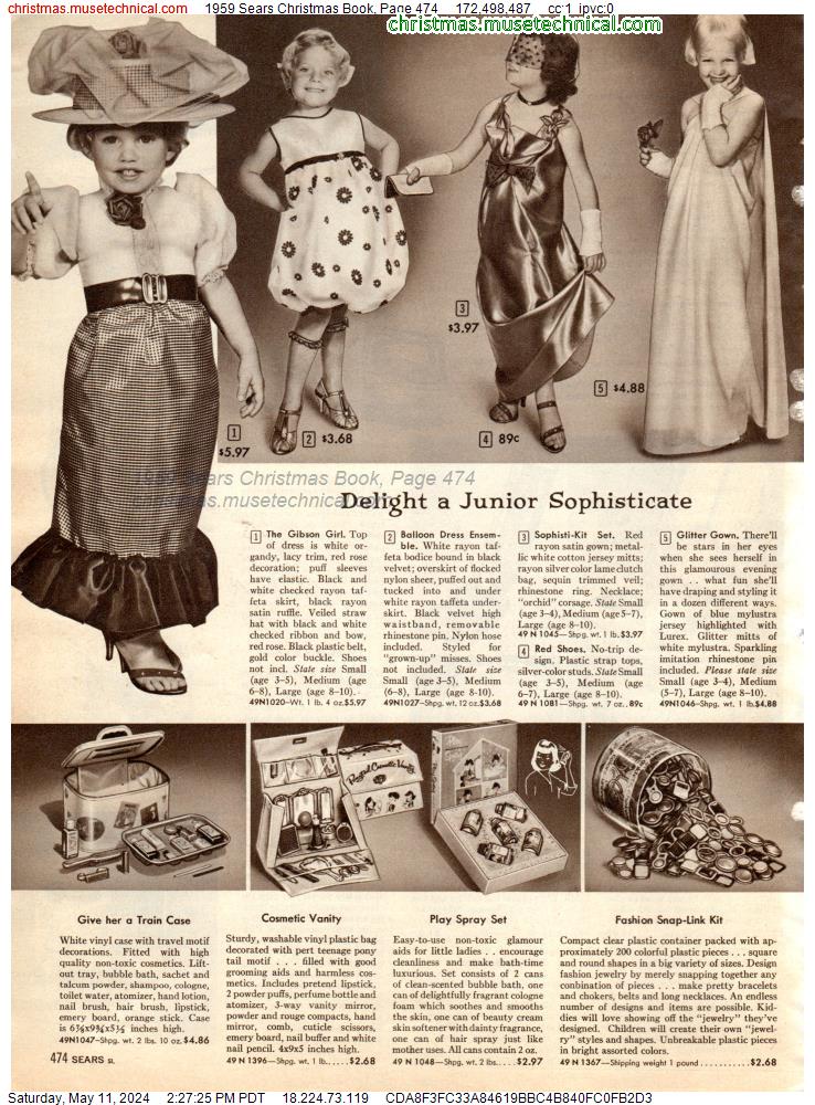 1959 Sears Christmas Book, Page 474