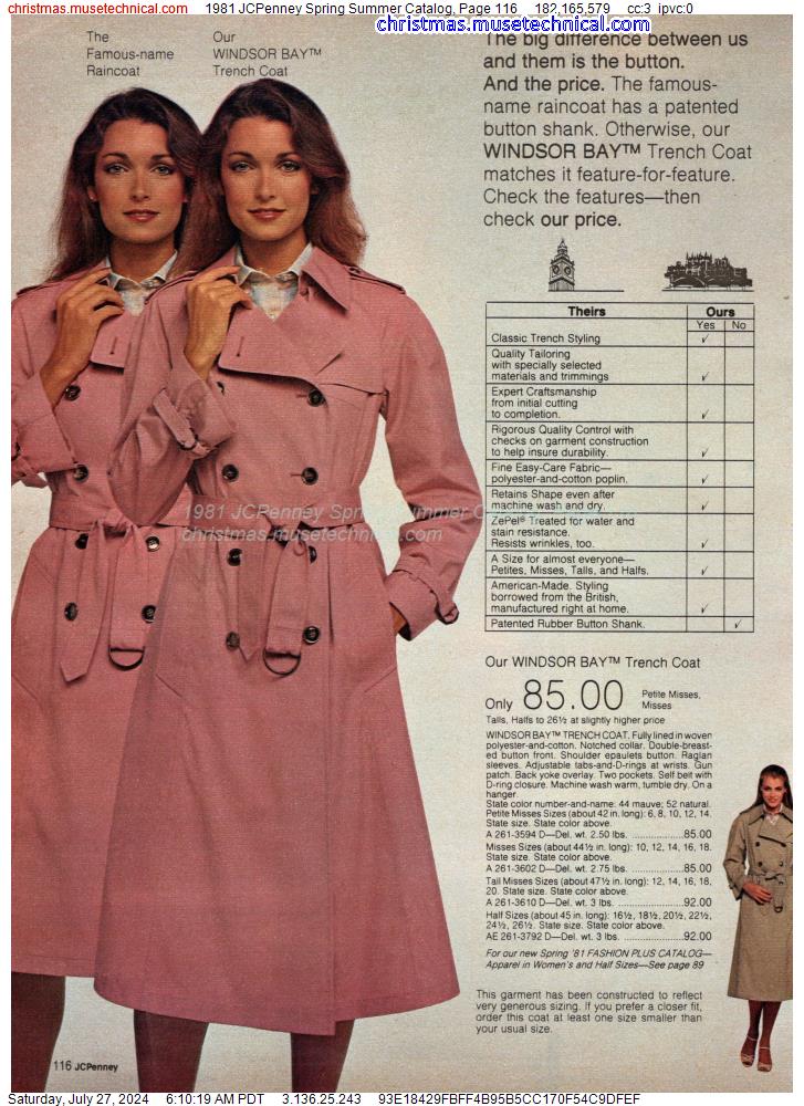 1981 JCPenney Spring Summer Catalog, Page 116