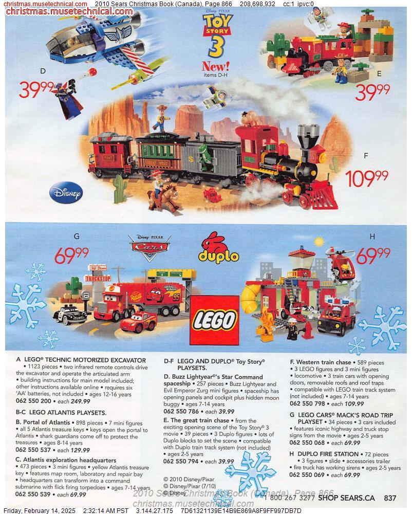 2010 Sears Christmas Book (Canada), Page 866