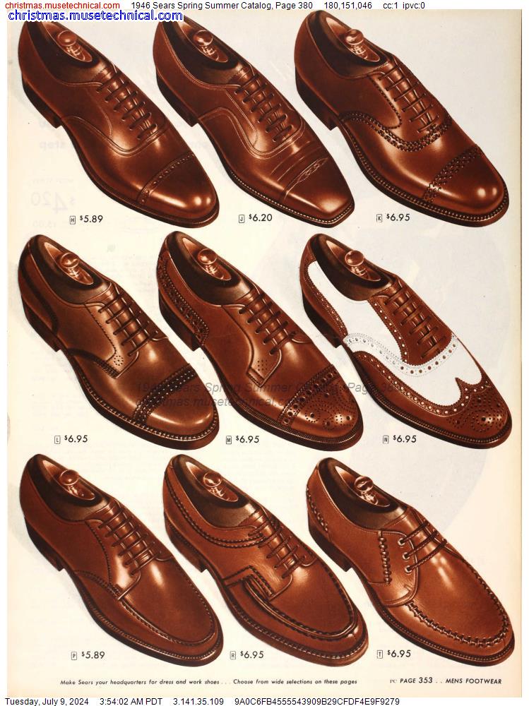 1946 Sears Spring Summer Catalog, Page 380