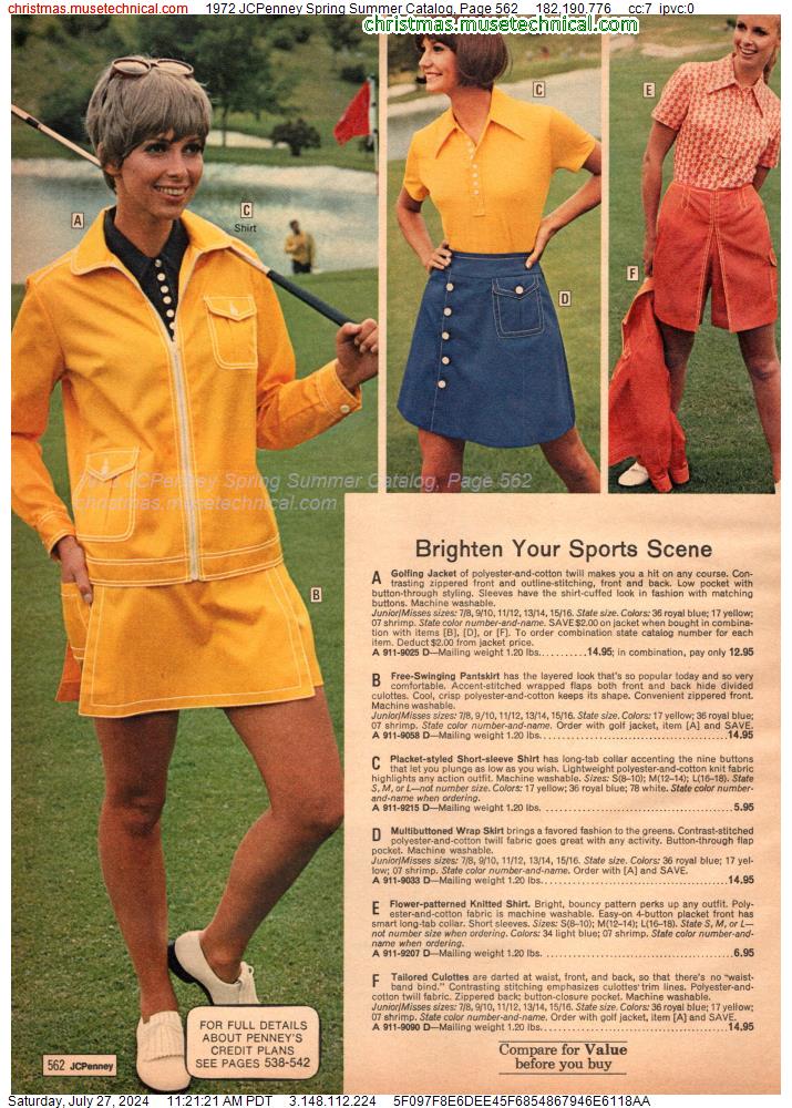 1972 JCPenney Spring Summer Catalog, Page 562