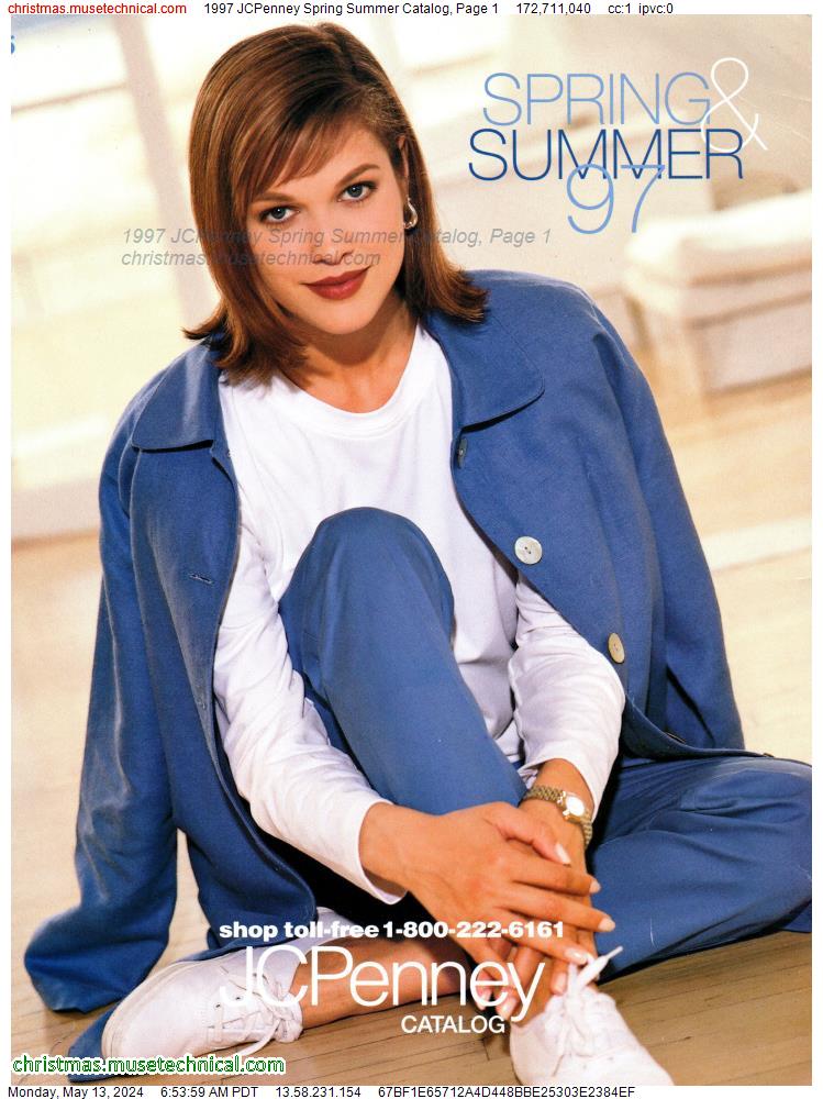 1997 JCPenney Spring Summer Catalog, Page 1