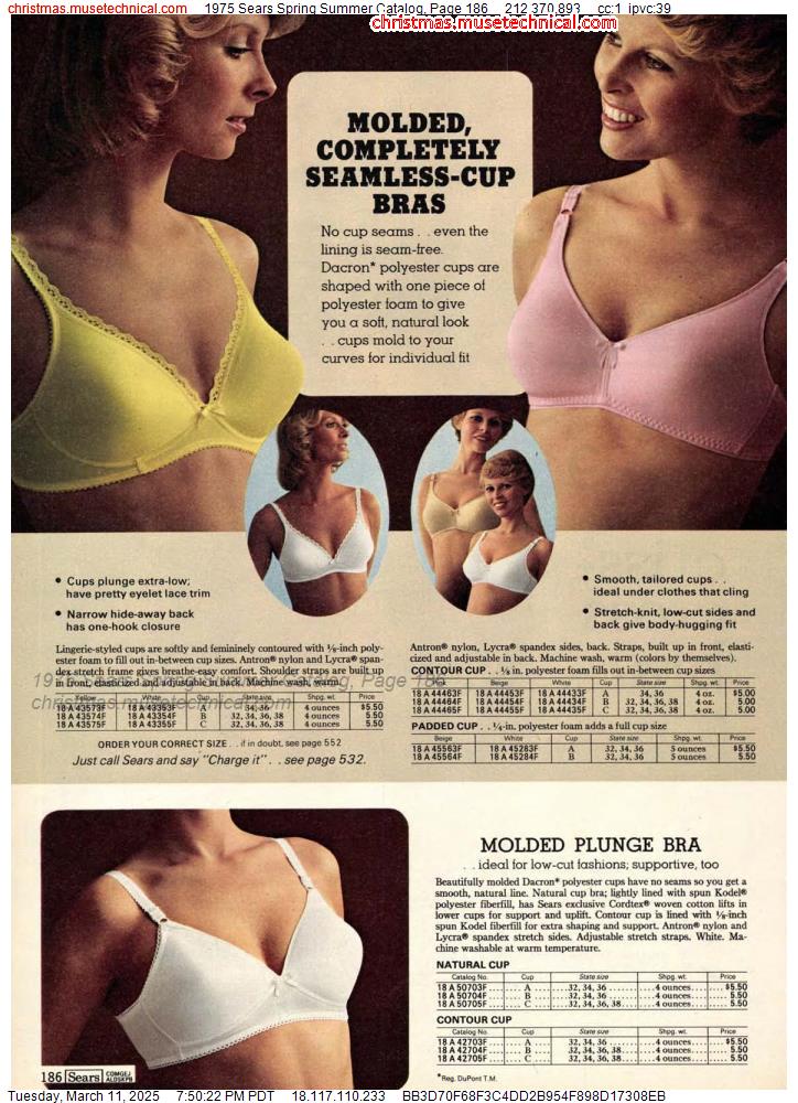 1975 Sears Spring Summer Catalog, Page 186