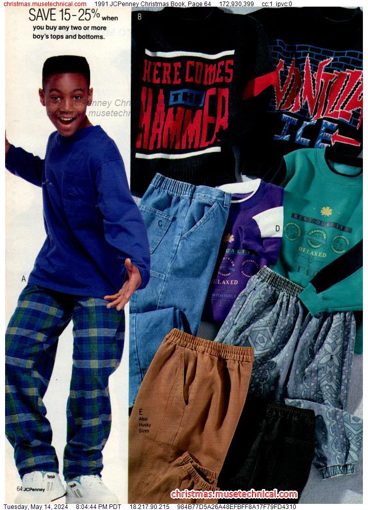 1991 JCPenney Christmas Book, Page 64