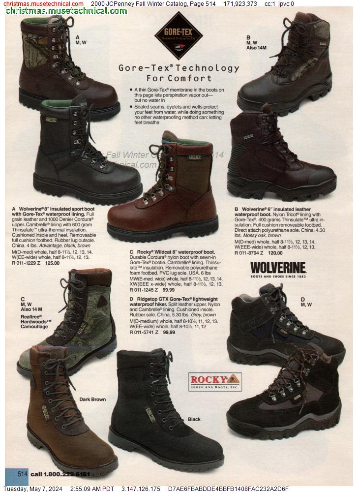 2000 JCPenney Fall Winter Catalog, Page 514