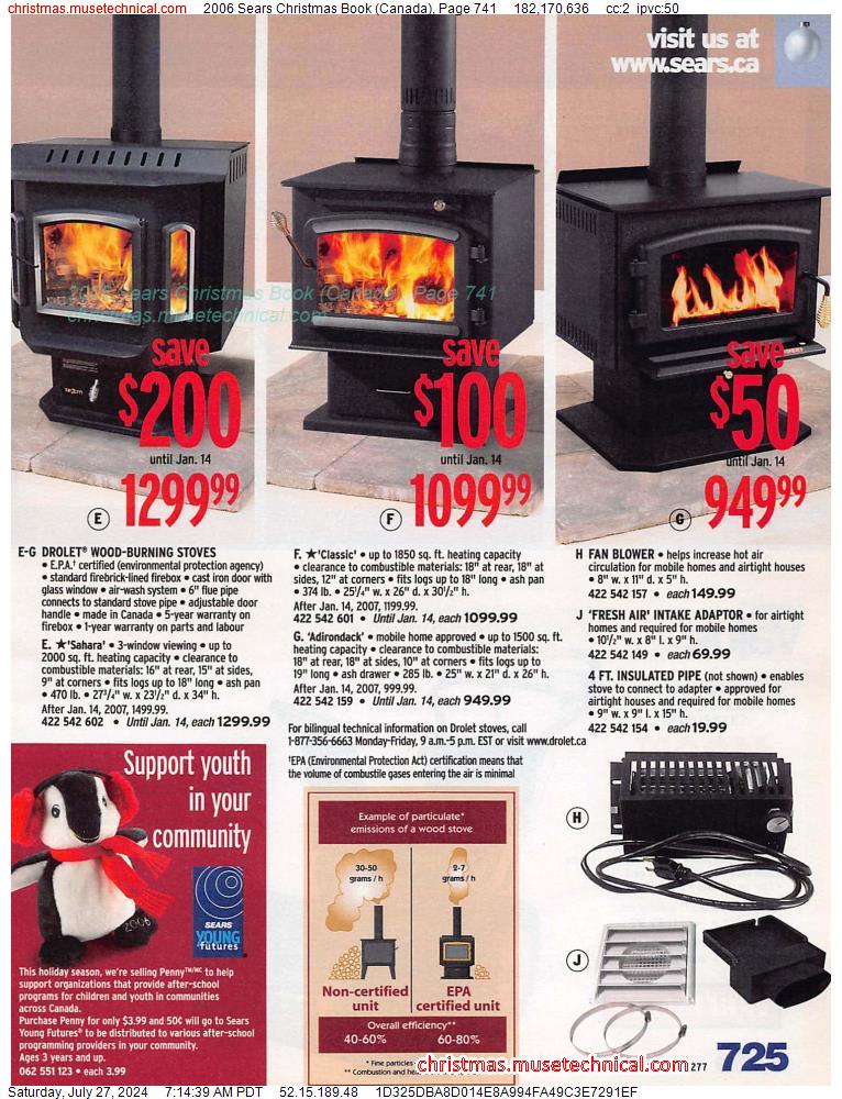 2006 Sears Christmas Book (Canada), Page 741