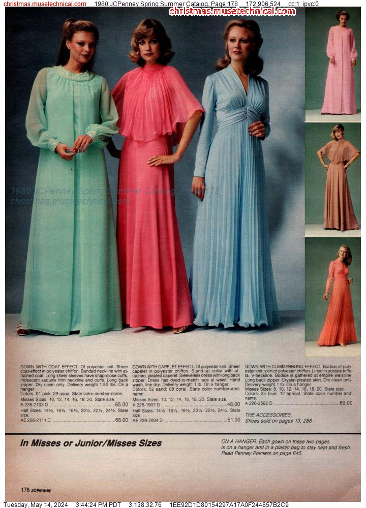1980 JCPenney Spring Summer Catalog, Page 178