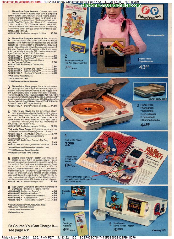 1982 JCPenney Christmas Book, Page 573