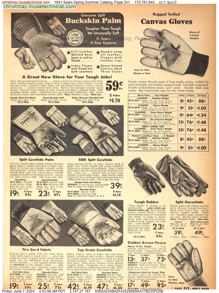 1941 Sears Spring Summer Catalog, Page 341