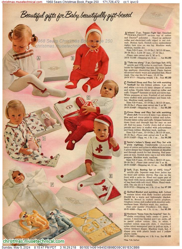 1968 Sears Christmas Book, Page 250