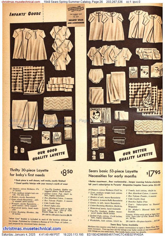 1948 Sears Spring Summer Catalog, Page 26