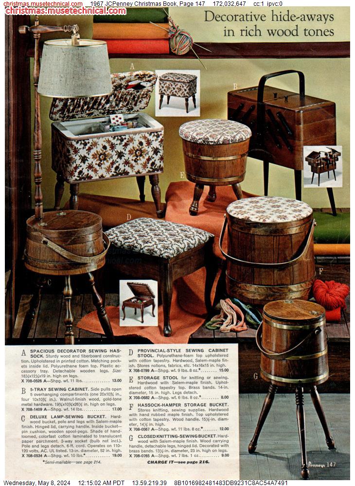 1967 JCPenney Christmas Book, Page 147