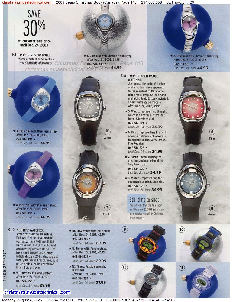 2003 Sears Christmas Book (Canada), Page 148