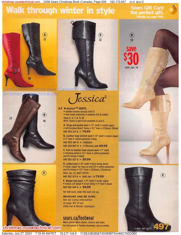 2006 Sears Christmas Book (Canada), Page 509
