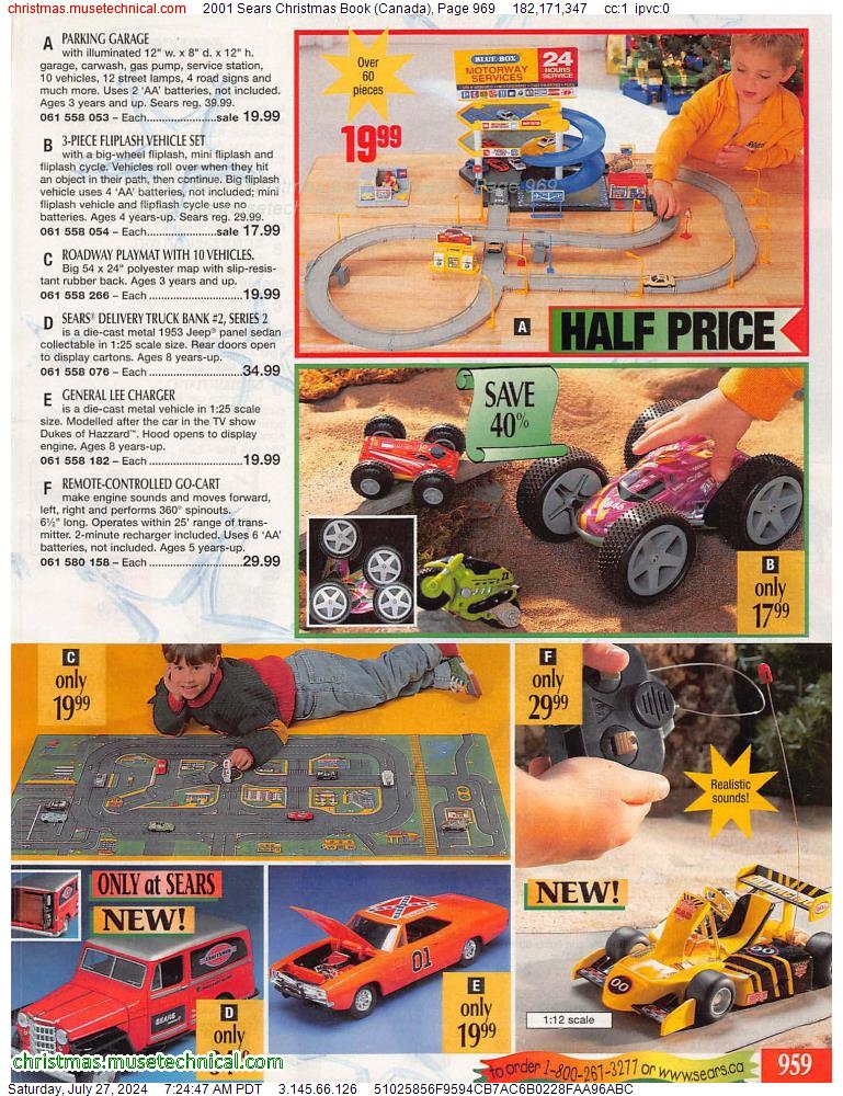 2001 Sears Christmas Book (Canada), Page 969