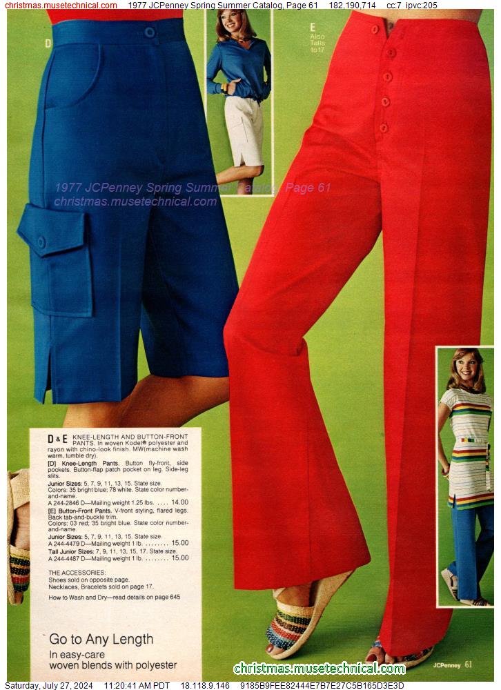 1977 JCPenney Spring Summer Catalog, Page 61