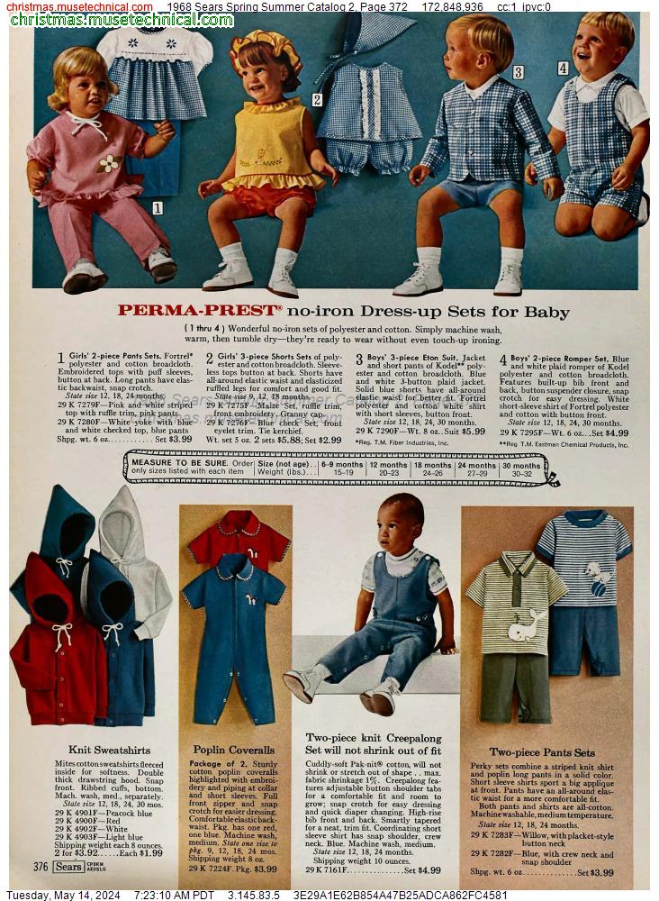 1968 Sears Spring Summer Catalog 2, Page 372