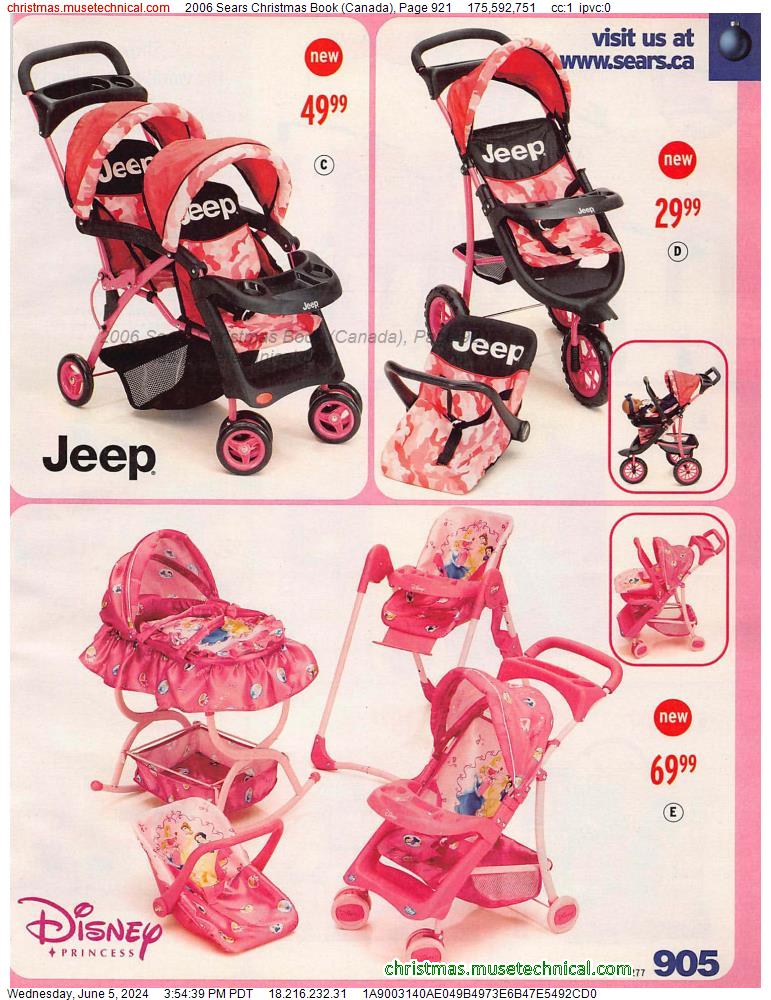 2006 Sears Christmas Book (Canada), Page 921
