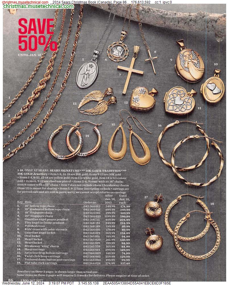 2014 Sears Christmas Book (Canada), Page 86