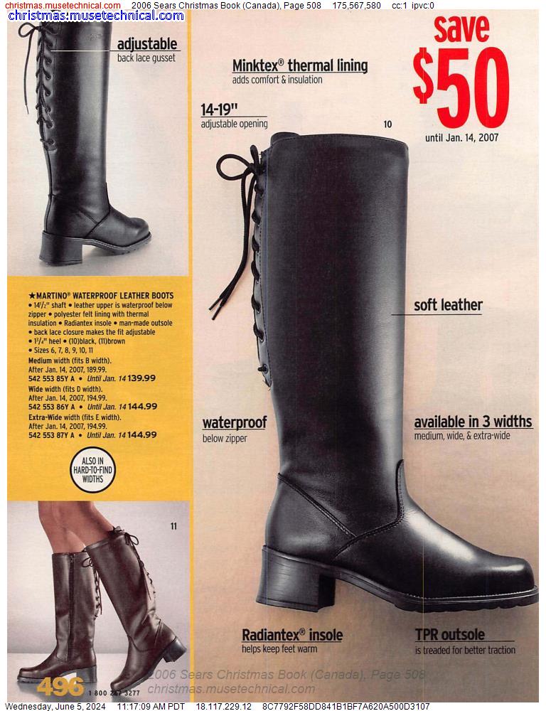 2006 Sears Christmas Book (Canada), Page 508