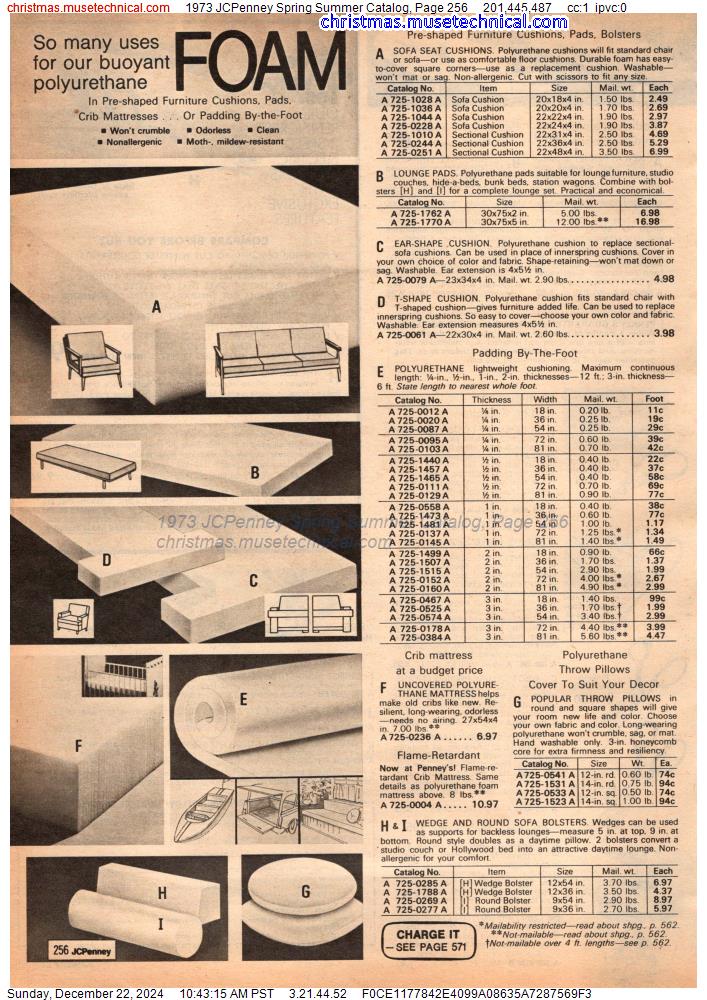 1973 JCPenney Spring Summer Catalog, Page 256