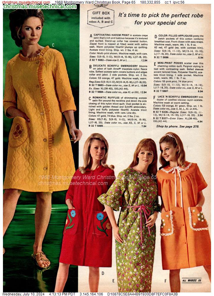 1968 Montgomery Ward Christmas Book, Page 65