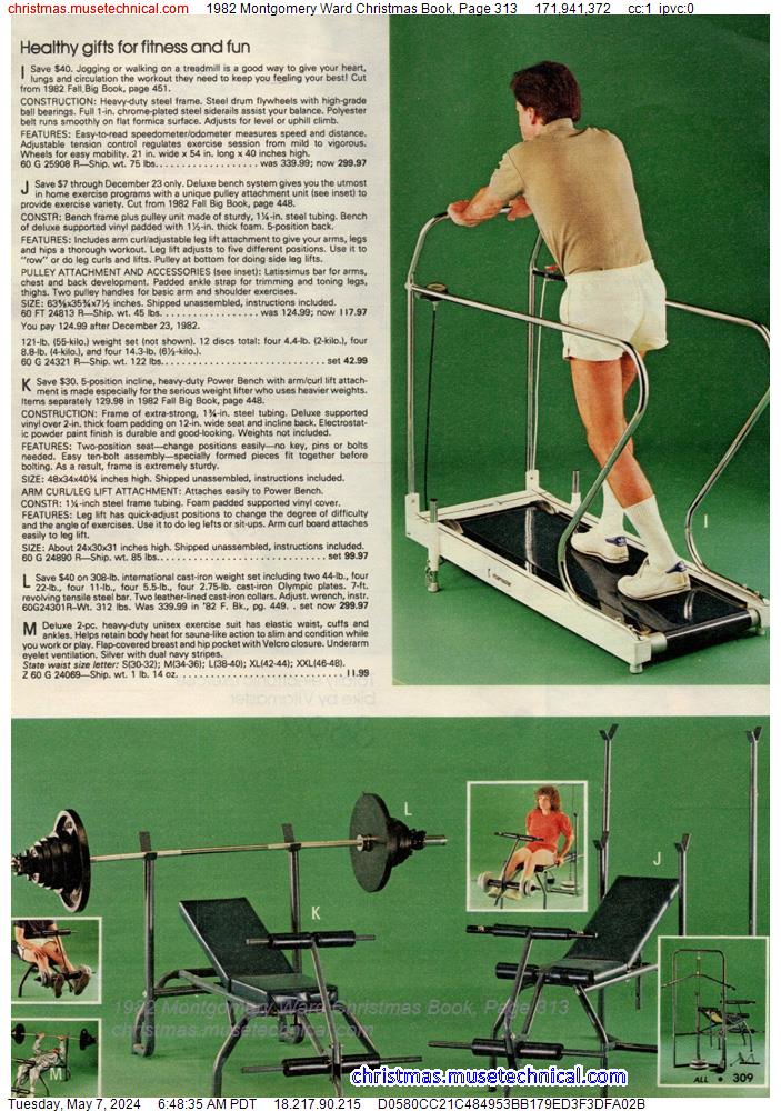 1982 Montgomery Ward Christmas Book, Page 313