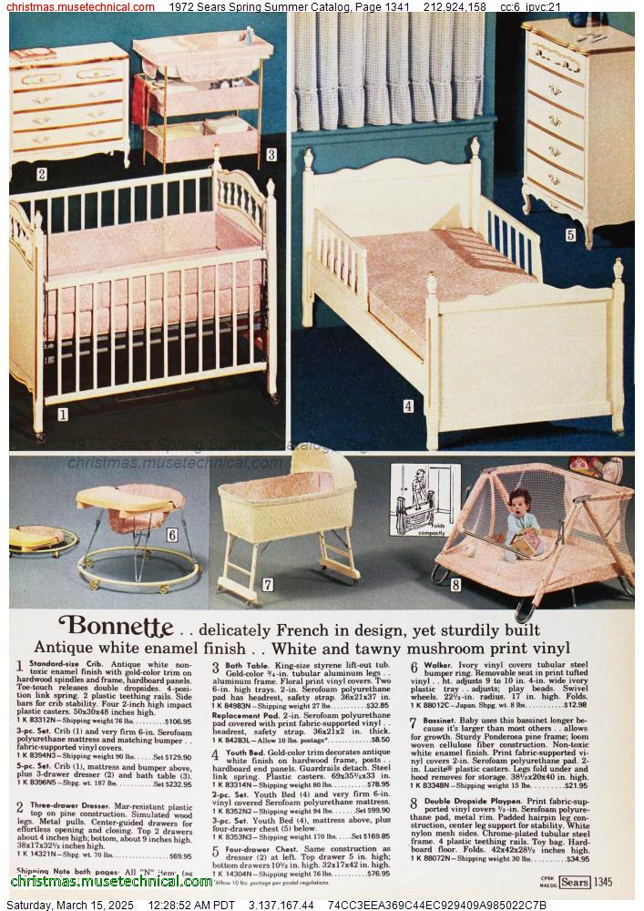 1972 Sears Spring Summer Catalog, Page 1341