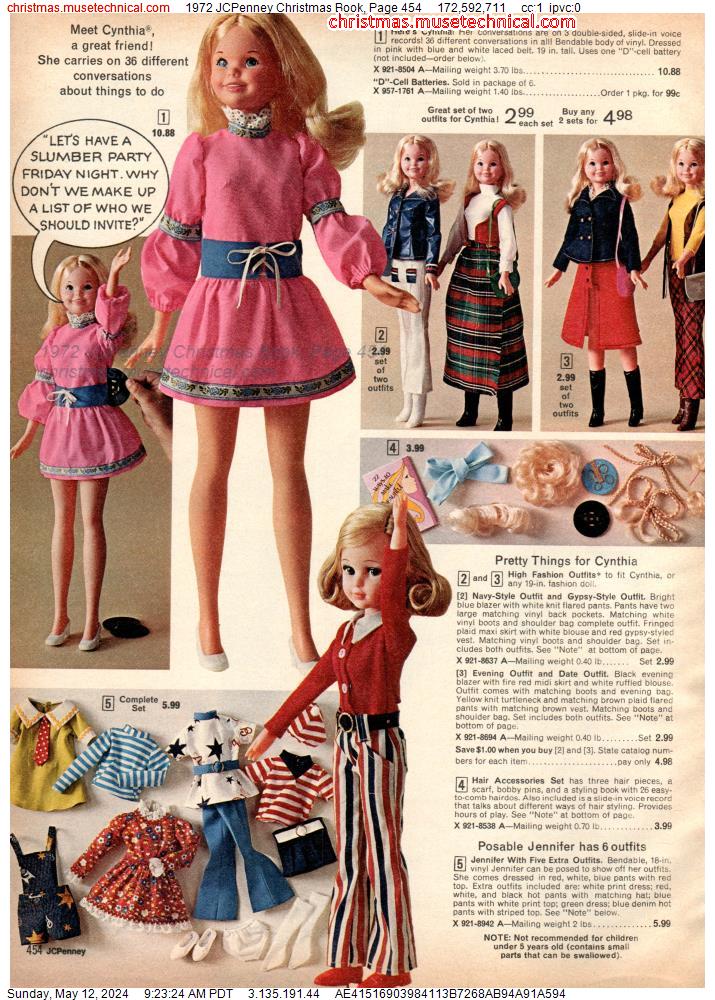 1972 JCPenney Christmas Book, Page 454