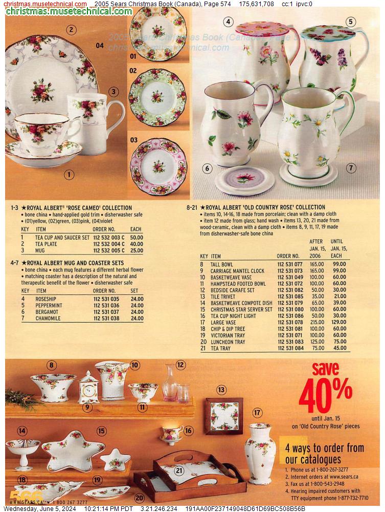 2005 Sears Christmas Book (Canada), Page 574