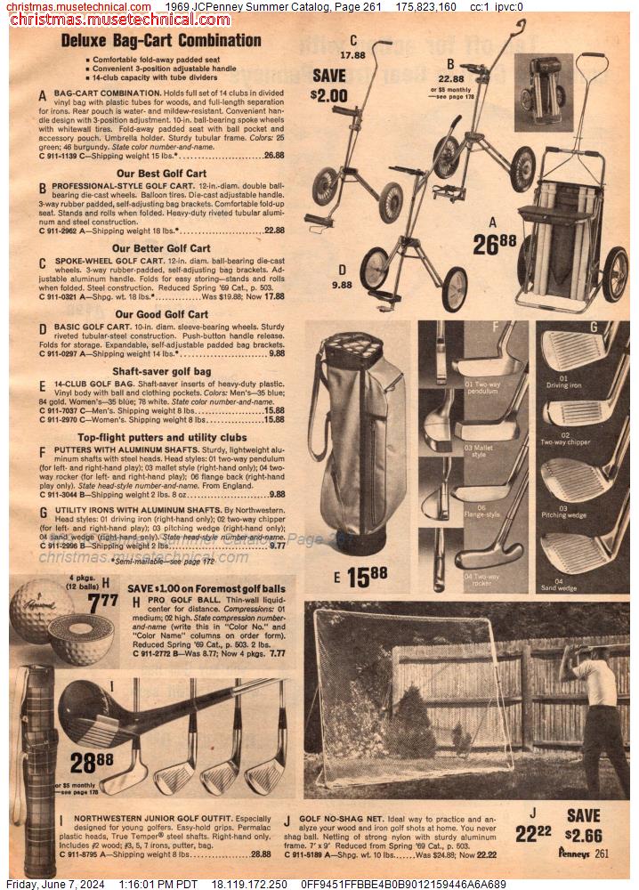 1969 JCPenney Summer Catalog, Page 261
