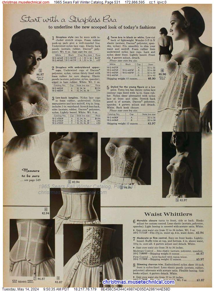 1965 Sears Fall Winter Catalog, Page 531