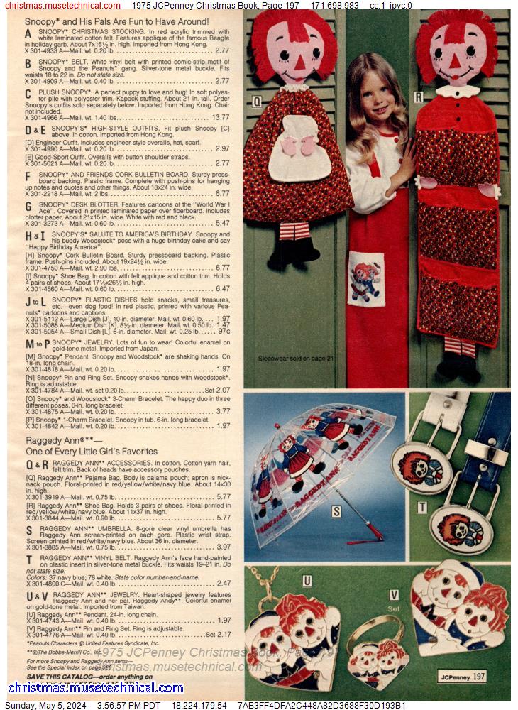 1975 JCPenney Christmas Book, Page 197